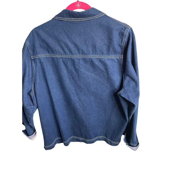 Denim Jacket Plus size Denim Jacket #H - Picture 2 of 5